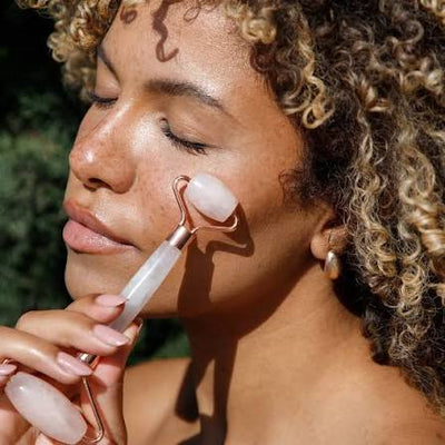 Moor Spa Rose Quartz Facial Roller